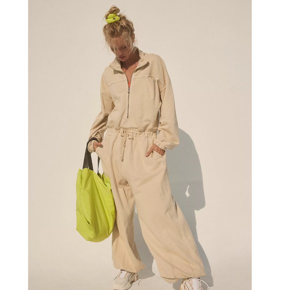 Free People Movement Brightside Jumpsuit NEW